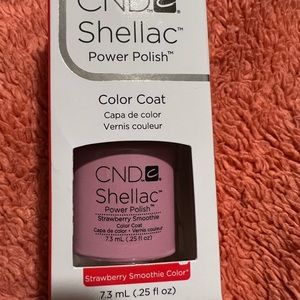 CND Shellac Strawberry Smoothie